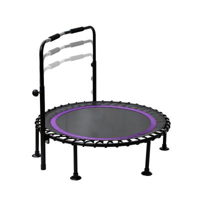 China Without Protective Zoshine New Net Low Price Sport Jumping Trampoline Adults Round With Handle Children Bounce Trampoline for sale