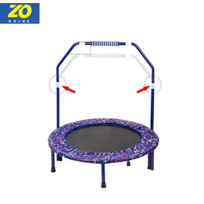 China Without Zoshine Premium Quality High End Kids Amusement Trampoline Protective Net Normal Indoor Jumping Trampoline Guarantee Wholesale for sale