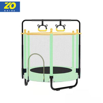 China With Children High Elasticity Protective Net Trampoline Manufacturer Zoshine Toddlers Indoor Trampoline With Cheap Net for sale