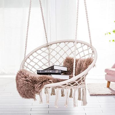 China Zoshine Modern Handing Macrame Tree Swing Daybed Hanging Swing Outdoor Tree Bed Hammock Chair Swing for sale