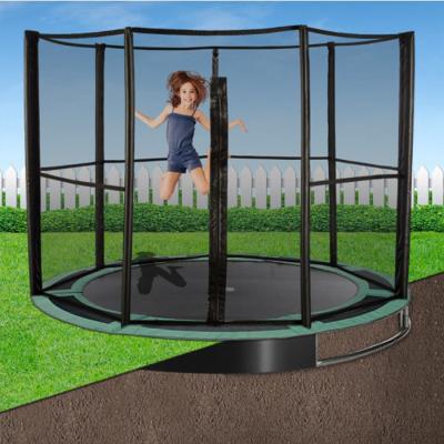 China With Zoshine Manufacturer Outdoor Inground Bouncers Protective Net High Quality 5-16ft Trampolines Kids Exercise Trampoline for sale