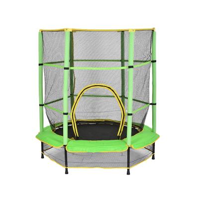 China With Zoshine Protective Net Children's Heavy Duty Sight Small Round Indoor Jumping Trampoline With Safety Fencing Net for sale