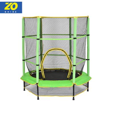 China With Zoshine Protective Net Wholesale Kids Round Trampoline With Safety Fence Net Good Quality Cheap Trampoline for sale