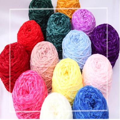 China Anti-bacteria RongMeiXuan BALL VELVET BLOSSOM 100g- SOFT PROTEIN YARN SILK FOR BABY CROCHET KNITTING COTTON for sale