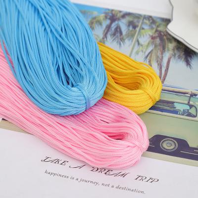 China RongMeiXuan Acid Resistant 2MM 80 Meter 100g Ice Yarn Hollow Crochet Silk Yarn Yarn for sale