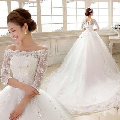 China Anti-Static Fashionable Romantic Sexy Lace Wedding Dresses for sale