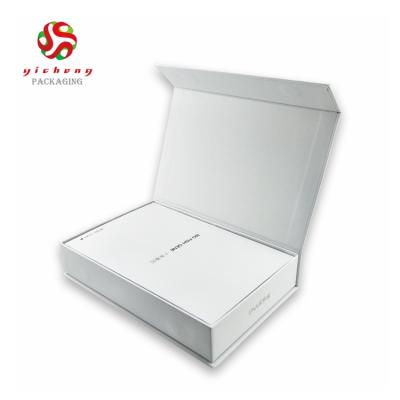 China Recycled Materials White Box Small Card Handmade Luxury Paper Packaging Magnetic Cardboard Custom Gift Box for sale