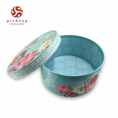 China Sencai Disposable Customized Round Tube Paper Flower Cylinder Packaging Box for sale