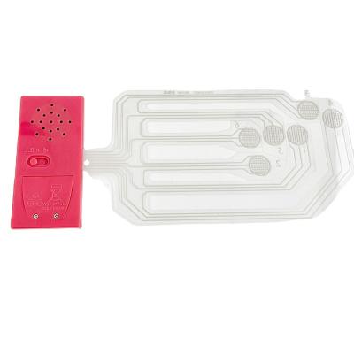 China PET Membrane Touch Sensor Button Custom Design PET Membrane Sound Chip Music Modules For Books for sale