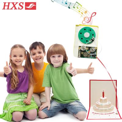 China Electroacoustic Device OEM Design Speaking DIY Gift Box Chip Birthday Card Sound Chip Musical Module For Gift for sale