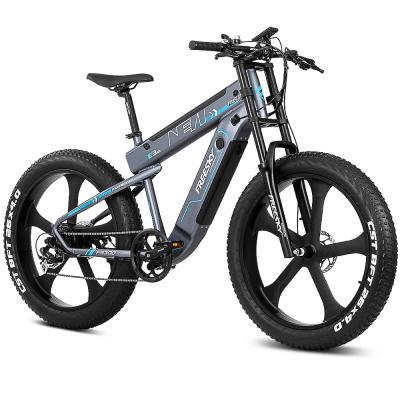 China Aluminum alloy all terrain 48V 750W fat tire electric bike with dual 20.8ah battery downhill mountain ebike for sale