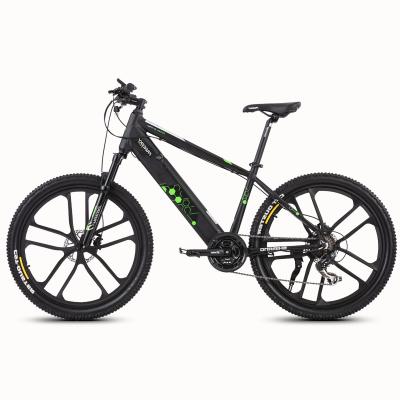 China Aluminum Alloy Good Quality Mountain Bike 26 Inch 8 Speed ​​Electric MTB Bicycle With 10.4AH Battery for sale