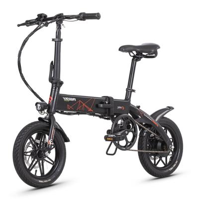 China Wholesale Aluminum Alloy Folding Electric Bicycle Folding E-Bike F Small Electric Bike for sale