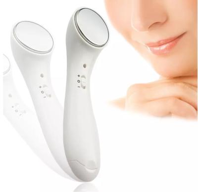 China Portable Ultrasonic High Frequency Ionic Face Lift Massager Blackhead Remove and Exfoliate Skin to Deep Cleansing Ion Remover for sale