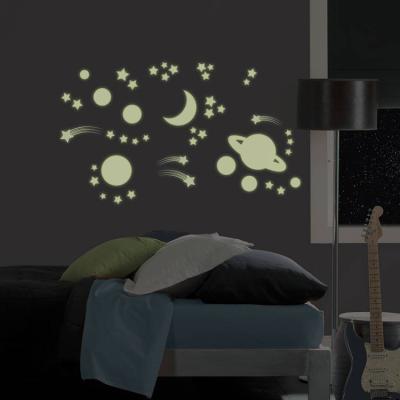 China Different Type WALL STICKER Glow In The Dark Wall Stickers , Glowing Animal Wall Stickers for sale