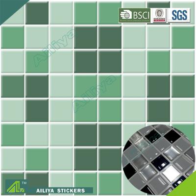 China Decorative Tile Import WALL STICKER BSCI factory audit vinyl 3d pvc removable stickers for tiles in bathroom for sale