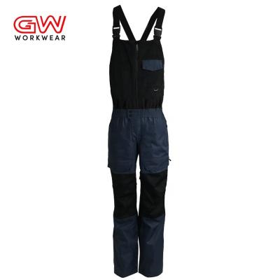 China Mechanic Dungarees Rip-Stop Quality Bib & Brace Overalls Machines Pockets Working Clothing For Mens Work Cargo Pants for sale