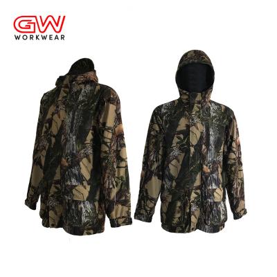 China New Arrival Lightweight Camouflage Breathable Clothes Outdoor Full Season Waterproof Men's Jackets Hunting Tactical Camouflage for sale