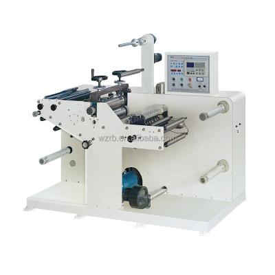 China Hotels FQ-320Y width 320 mm blank sticker label rotary die cutting machine with slot rewind for sale