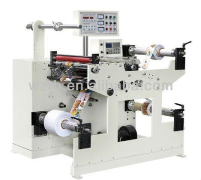 China Hotels FQ-550 Automatic Slitting Machine For Label / Paper Cutting for sale