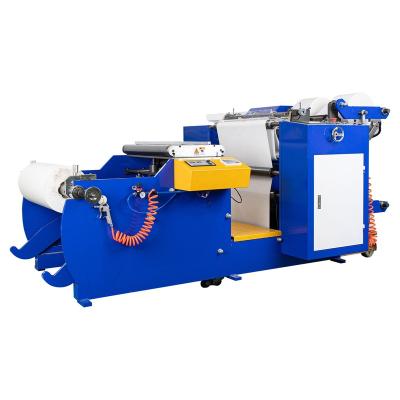 China FQ-650 Hotels Roll Width 650 Mm Jumbo Roll Rewinding Machine Min Slot Cutting Width 10 Mm for sale