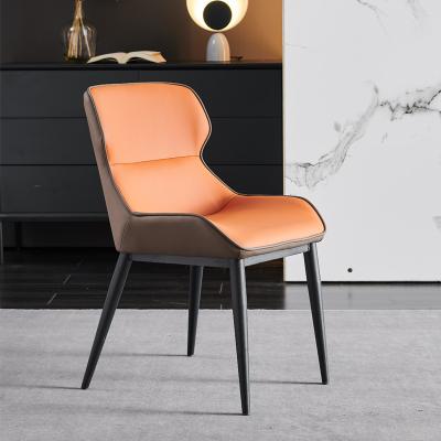 China (Others)Modern Furniture Designs Adjustable Hot Sale Fashion Dining Room Furniture Made In China Leather Dining Chair for sale