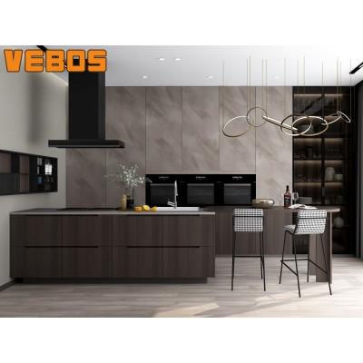 China Waterproof factory customized design sideboards kitchen and other modern kitchen furniture wooden kitchen island for sale