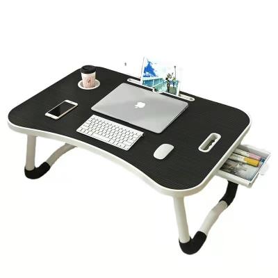 China Modern design foldable laptop table desk and portable foldable laptop table with drawer laptop table computer for sale