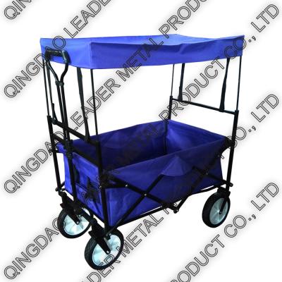 China Folding Utility Wagon with Canopy & Expanded Handle  - TC1011D ET for sale