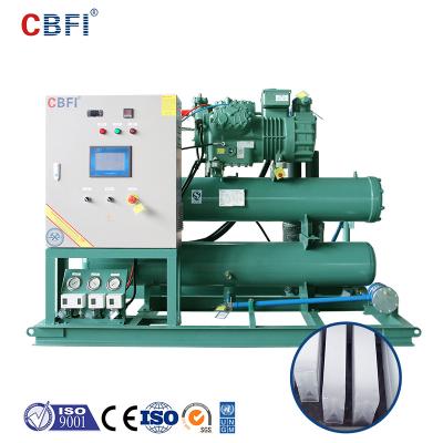 China Industrial Factory 100tons Freon Block Ice Machine , Block Machine Ice Maker for sale