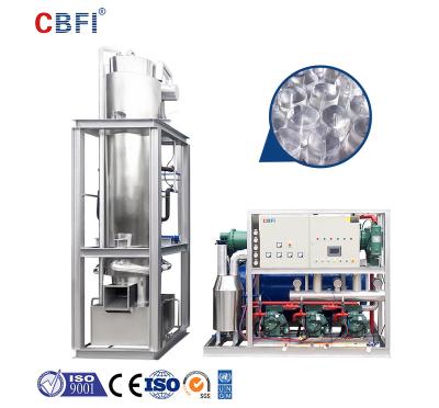 China Hotels Ice Maker Vaporizer Tube Ice Vaporizer Tube Ice Machine 30 Ton By Freon System for sale