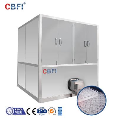 China Hotels 0.5 tons to 25 tons cube ice maker industrial cube ice machine for drinking hotels, bars and restaurants for sale