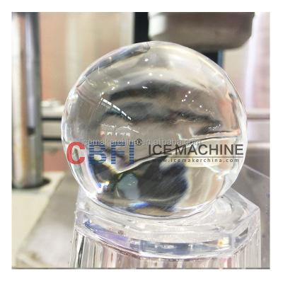 China 100% Smoothly Outdoor Hotels 55mm , 80mm Popular Hotel Ice Ball Maker Machine for sale