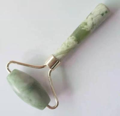 China For commercial & Home use 100% jade skin care tool natural authentic jade xiuyan mini roller massager for sale