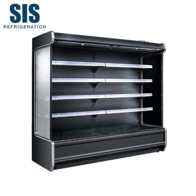 China Single-temperature Commercial Refrigeration Equipment Open Chiller Cabinet Height 2070mm Series - Remote Type for sale