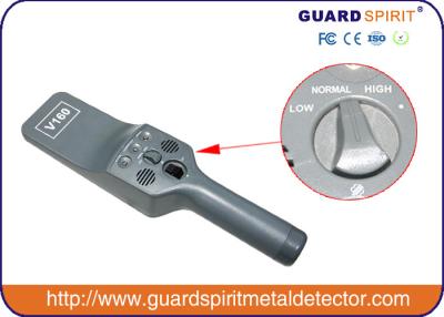 China ultra-high sensitivity hand held Mini metal detector , security body scanner for airport for sale