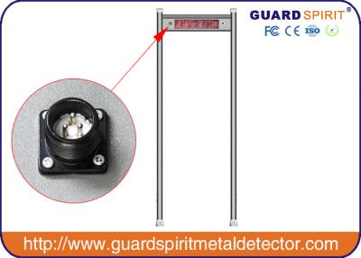 China High Sensitivity Metal Detector Gate Door For Security , Sound Alarm for sale