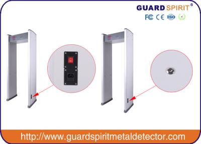 중국 공항 철도역을 위한 금속 탐지기 아치 방법 금속 탐지기 금속 기술을 통해서 6zone 도보 판매용