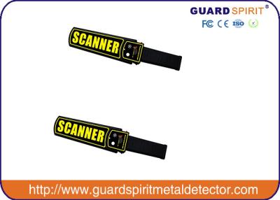 China Guard Spirit CE Approved High Sensitivity Security Handy Metal Detector With Rechargeable Battery for sale