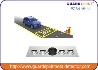 China Hotel Under Vehicle Security Inspection System , Under Vehicle Bomb Detector With CCTV Camera for sale