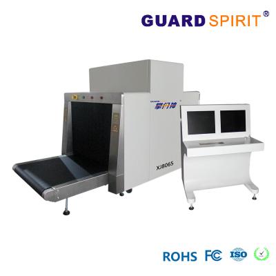 China Post Office X Ray Luggage Scanner , Double Energy X Ray Inspection System Large Scanner Area for sale