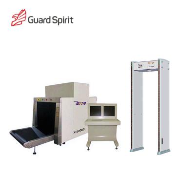 China Large Size 38mm Penetration X ray Baggage Scanner / Security Screening Systems For Railway, Logistics for sale