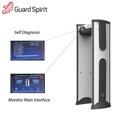 China 4080 Security Level 18 zones Door Frame Metal Detector fastest 100 people / minute for sale