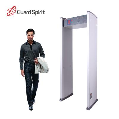 China A sensibilidade alta Muti divide o detector de metais do quadro de porta/varredor completo interno do corpo do sistema de segurança à venda