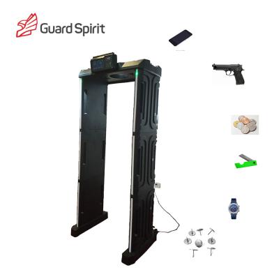 China High sensitivity Outdoor Security Portable door frame Arched metal detector gate waterproof for sale