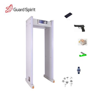 China Guard Spirit Portable Pass Through Metal Detector 24 Zone With Wheels for sale