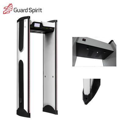 China Super Sensitivity Walk Through Metal Detector With Low Consume Color Display for sale