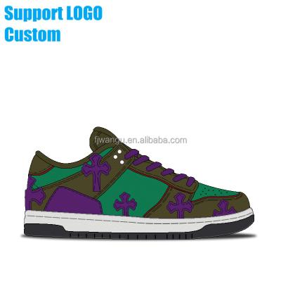 China Custom Logo Running Shoe Trendy Trainers Customize Mens Fashion Trend Design Own Logo Cheap Sneakers Shoes Sport for sale