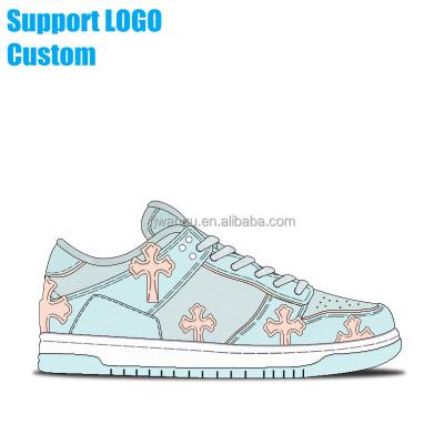 China Wholesale fashion trend new design low moq men's casual shoes 2022 custom dips custom made sneakers shoes with logo for sale