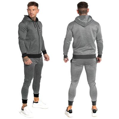 China Breathable Custom Logo Track Men Jogging Suits Casual Set Cotton Unisex Men Sweat Suits Sweatsuit Tracksuit Men Tracksuit for sale